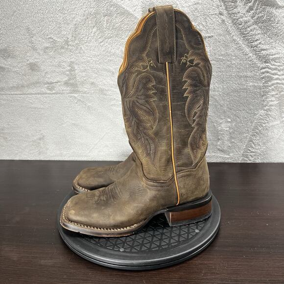 Dan Post Womens Size 6M Alexy DP4572 Western 12" Square Toe Cowgirl Boots - Picture 3 of 10